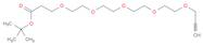 4,7,10,13,16-Pentaoxanonadec-18-ynoic acid, 1,1-dimethylethyl ester