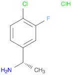 Benzenemethanamine, 4-chloro-3-fluoro-α-methyl-, hydrochloride (1:1), (αS)-