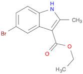 1H-Indole-3-carboxylic acid, 5-bromo-2-methyl-, ethyl ester