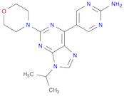 2-Pyrimidinamine, 5-[9-(1-methylethyl)-2-(4-morpholinyl)-9H-purin-6-yl]-