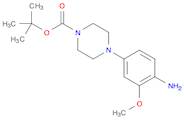 1-Piperazinecarboxylic acid, 4-(4-amino-3-methoxyphenyl)-, 1,1-dimethylethyl ester