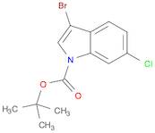 1H-Indole-1-carboxylic acid, 3-bromo-6-chloro-, 1,1-dimethylethyl ester