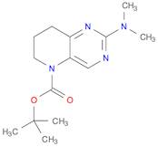 Pyrido[3,2-d]pyrimidine-5(6H)-carboxylic acid, 2-(dimethylamino)-7,8-dihydro-, 1,1-dimethylethyl e…