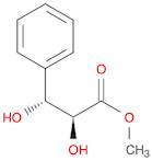 Benzenepropanoic acid, α,β-dihydroxy-, methyl ester, (αS,βR)-