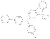 9H-Fluoren-2-amine, N-[1,1'-biphenyl]-4-yl-N-(4-bromophenyl)-9,9-dimethyl-
