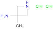 3-Azetidinamine, 3-methyl-, hydrochloride (1:2)