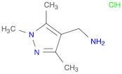 1H-Pyrazole-4-methanamine, 1,3,5-trimethyl-, hydrochloride (1:1)