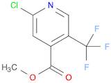 4-Pyridinecarboxylic acid, 2-chloro-5-(trifluoromethyl)-, methyl ester