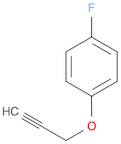 Benzene, 1-fluoro-4-(2-propyn-1-yloxy)-