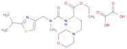 4-Morpholinebutanoic acid, α-[[[methyl[[2-(1-methylethyl)-4-thiazolyl]methyl]amino]carbonyl]amino]-, ethyl ester, ethanedioate (1:1), (αS)-