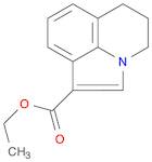4H-Pyrrolo[3,2,1-ij]quinoline-1-carboxylic acid, 5,6-dihydro-, ethyl ester