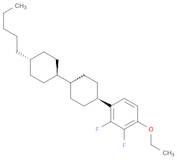 Benzene, 1-ethoxy-2,3-difluoro-4-[(trans,trans)-4'-pentyl[1,1'-bicyclohexyl]-4-yl]-