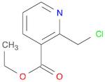 3-Pyridinecarboxylic acid, 2-(chloromethyl)-, ethyl ester