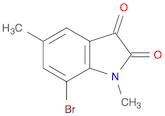 1H-Indole-2,3-dione, 7-bromo-1,5-dimethyl-