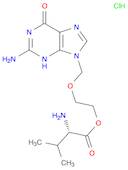 L-Valine, 2-[(2-amino-1,6-dihydro-6-oxo-9H-purin-9-yl)methoxy]ethyl ester, hydrochloride (1:1)
