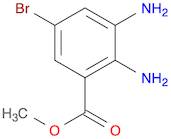 Benzoic acid, 2,3-diamino-5-bromo-, methyl ester