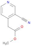 4-Pyridineacetic acid, 3-cyano-, methyl ester