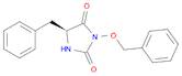 2,4-Imidazolidinedione, 3-(phenylmethoxy)-5-(phenylmethyl)-, (5S)-