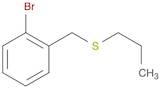 Benzene, 1-bromo-2-[(propylthio)methyl]-