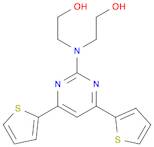 Ethanol, 2,2'-[(4,6-di-2-thienyl-2-pyrimidinyl)imino]bis-