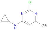 4-Pyrimidinamine, 2-chloro-N-cyclopropyl-6-methyl-