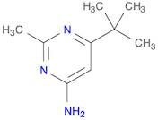 4-Pyrimidinamine, 6-(1,1-dimethylethyl)-2-methyl-