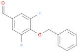 Benzaldehyde, 3,5-difluoro-4-(phenylmethoxy)-