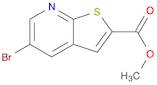 Thieno[2,3-b]pyridine-2-carboxylic acid, 5-bromo-, methyl ester