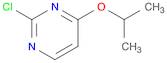 Pyrimidine, 2-chloro-4-(1-methylethoxy)-