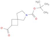 6-Azaspiro[3.4]octane-2,6-dicarboxylic acid, 6-(1,1-dimethylethyl) ester