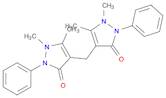 3H-Pyrazol-3-one, 4,4'-methylenebis[1,2-dihydro-1,5-dimethyl-2-phenyl-
