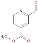 4-Pyridinecarboxylic acid, 2-formyl-, methyl ester
