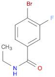 Benzamide, 4-bromo-N-ethyl-3-fluoro-