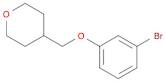 2H-Pyran, 4-[(3-bromophenoxy)methyl]tetrahydro-
