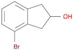 1H-Inden-2-ol, 4-bromo-2,3-dihydro-