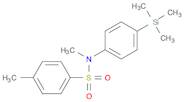 Benzenesulfonamide, N,4-dimethyl-N-[4-(trimethylsilyl)phenyl]-