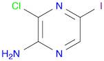 2-Pyrazinamine, 3-chloro-5-iodo-
