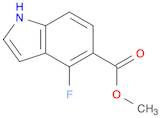 1H-Indole-5-carboxylic acid, 4-fluoro-, Methyl ester