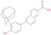 2-Naphthalenecarboxylic acid, 6-(4-hydroxy-3-tricyclo[3.3.1.13,7]dec-1-ylphenyl)-