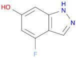 1H-Indazol-6-ol, 4-fluoro-