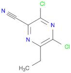 2-Pyrazinecarbonitrile, 3,5-dichloro-6-ethyl-