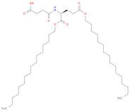 L-Glutamic acid, N-(3-carboxy-1-oxopropyl)-, 1,5-dihexadecyl ester