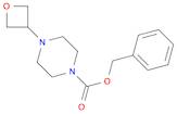1-Piperazinecarboxylic acid, 4-(3-oxetanyl)-, phenylmethyl ester