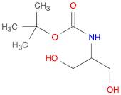 Carbamic acid, N-[2-hydroxy-1-(hydroxymethyl)ethyl]-, 1,1-dimethylethyl ester