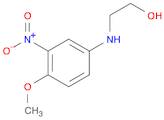 Ethanol, 2-[(4-methoxy-3-nitrophenyl)amino]-