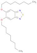 2,1,3-Benzothiadiazole, 5,6-bis(octyloxy)-