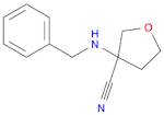 3-Furancarbonitrile, tetrahydro-3-[(phenylmethyl)amino]-