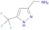 1H-Pyrazole-3-methanamine, 5-(trifluoromethyl)-