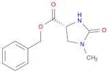 4-Imidazolidinecarboxylic acid, 1-methyl-2-oxo-, phenylmethyl ester, (4R)-