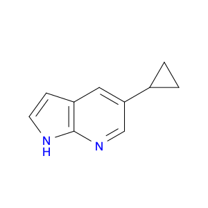 1H-Pyrrolo[2,3-b]pyridine, 5-cyclopropyl-